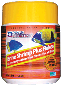 브라인 슈림프(쉬림프) 플레이크 사료 / brine shrimp plus flakes 34g